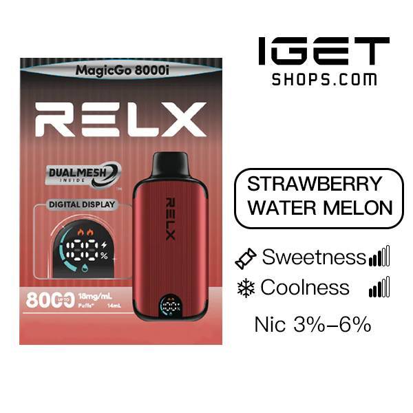 Relx Magicgo i8000 strawberry water melon